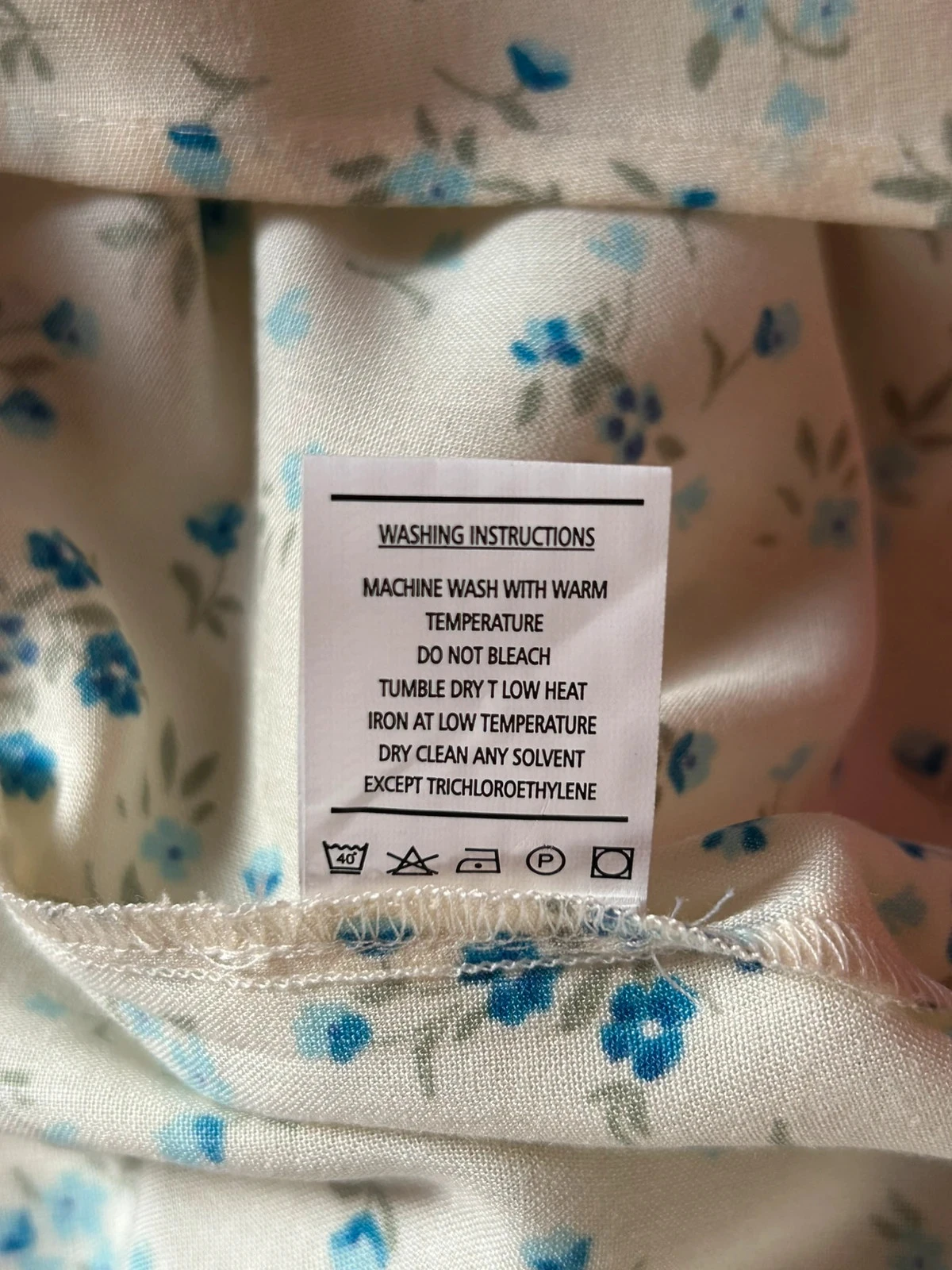 🩵🌿Vestido floral Amy Jane London boêmio cottagecore campestre pradaria romântico floral M/38🌿🩵 – photo 20